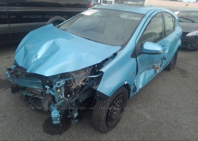 из сша 2016 TOYOTA PRIUS C JTDKDTB31G1115507