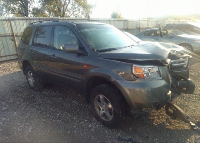 2HKYF18587H510830, Salvage Honda Pilot at COLUMBUS, OH on online 