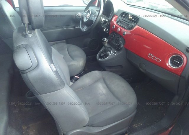 пригнать из сша 2013 FIAT 500 3C3CFFAR1DT511659