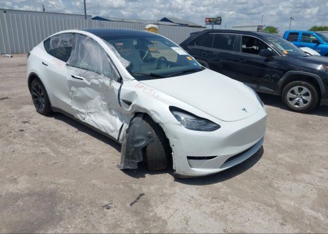 2022 TESLA MODEL Y (VIN: 7SAYGDEE3NF513765)