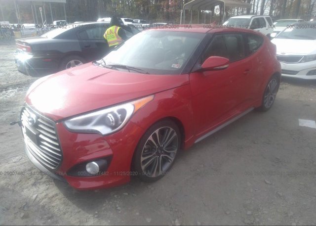 из сша 2016 HYUNDAI VELOSTER KMHTC6AE1GU272606