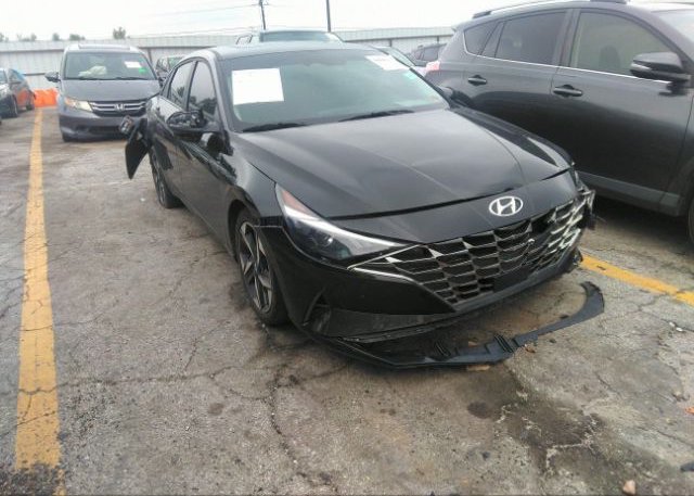 2021 HYUNDAI ELANTRA (VIN: 5NPLN4AG1MH022180)
