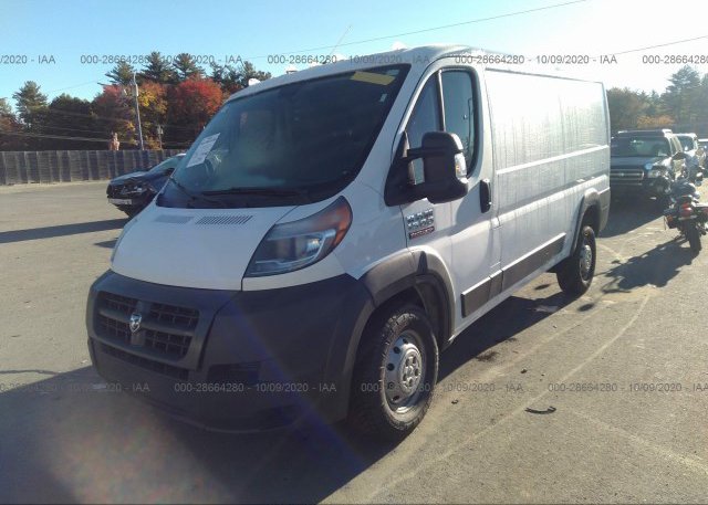 из сша 2018 RAM PROMASTER CARGO VAN 3C6TRVAG6JE109560