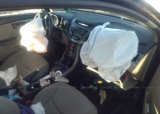 пригнать из сша 2015 HYUNDAI ELANTRA KMHDH4AE0FU415411