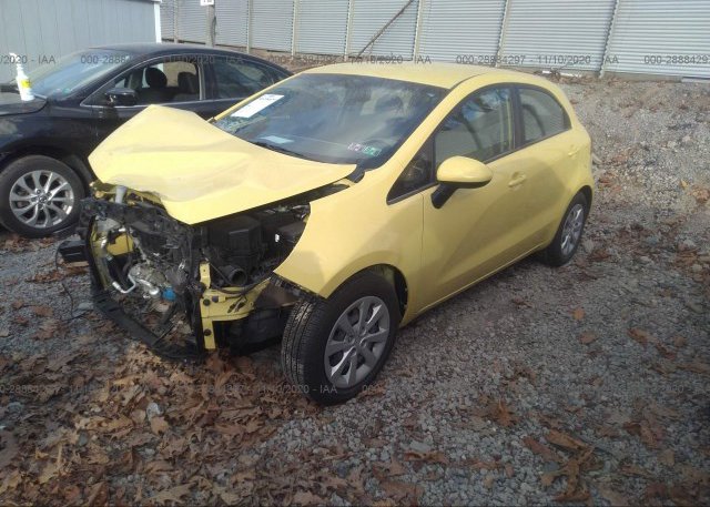 из сша 2016 KIA RIO KNADM5A37G6579326