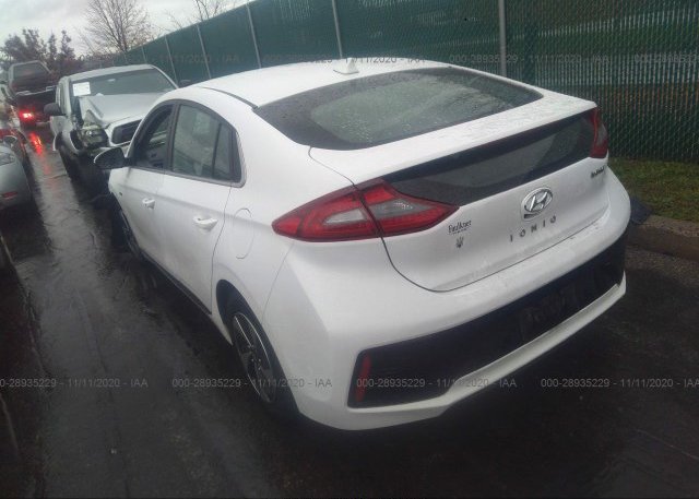 купить 2019 HYUNDAI IONIQ HYBRID KMHC75LCXKU119502