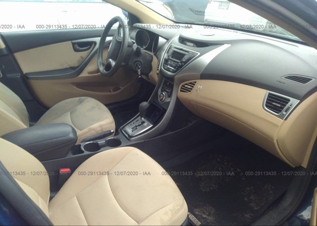 пригнать из сша 2013 HYUNDAI ELANTRA KMHDH4AE9DU784202