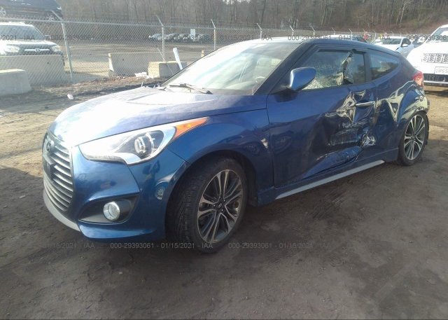 из сша 2016 HYUNDAI VELOSTER KMHTC6AE7GU273856