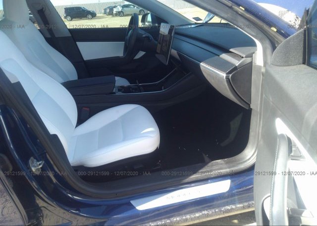пригнать из сша 2019 TESLA MODEL 3 5YJ3E1EA2KF301931