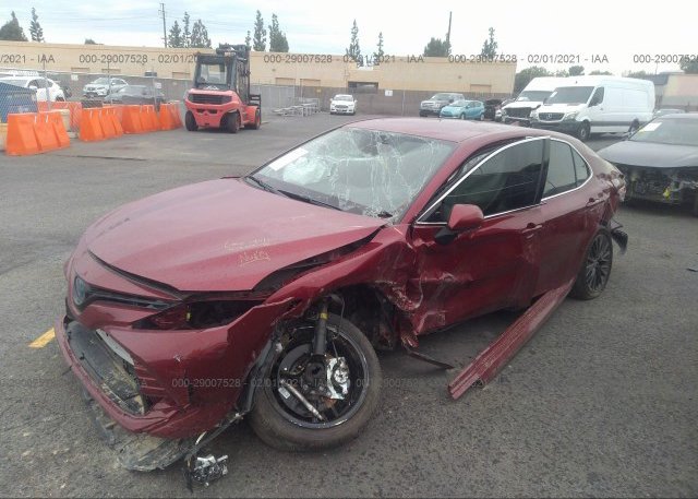 из сша 2020 TOYOTA CAMRY 4T1F31AK9LU539815