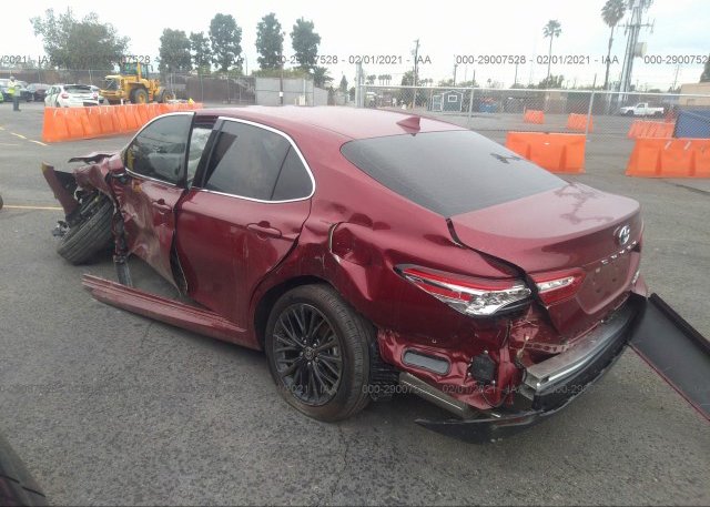 купить 2020 TOYOTA CAMRY 4T1F31AK9LU539815