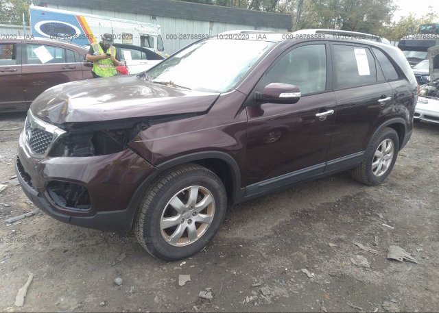 из сша 2012 KIA SORENTO 5XYKT4A61CG233684
