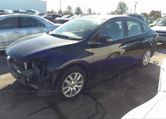 из сша 2014 NISSAN SENTRA 3N1AB7AP8EY335638