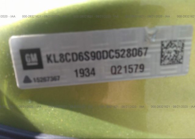 KL8CD6S90DC528067 2013 CHEVROLET SPARK