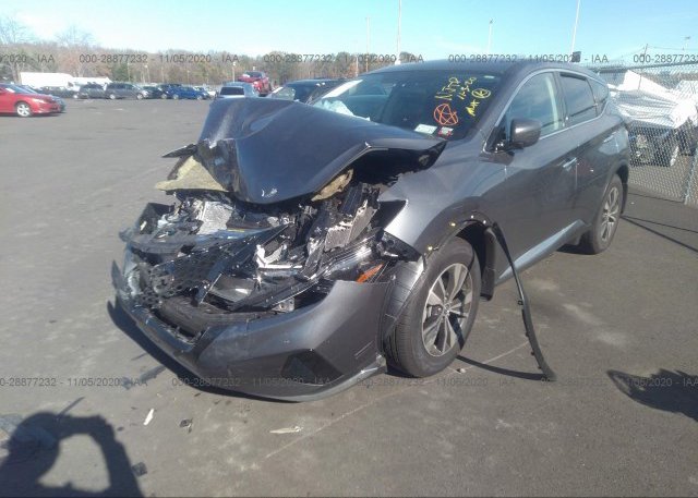 из сша 2020 NISSAN MURANO 5N1AZ2AS9LN108402