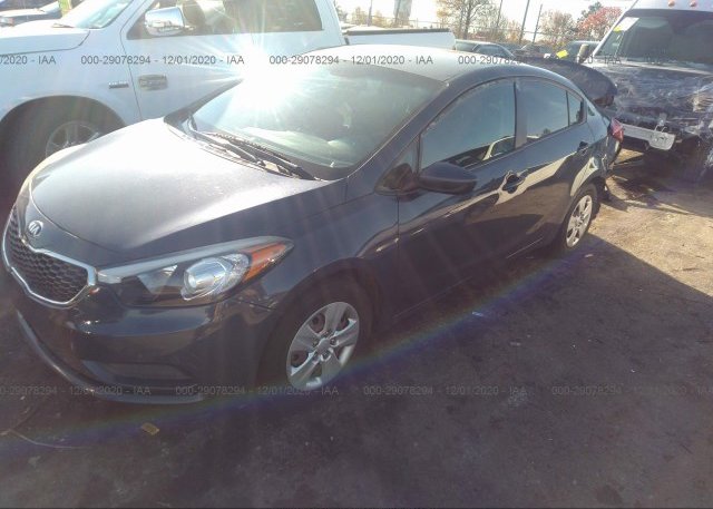 из сша 2014 KIA FORTE KNAFK4A64E5061728