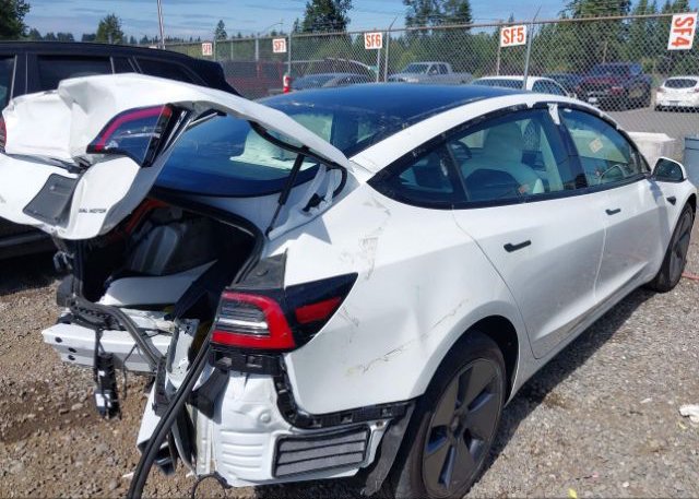 2022 TESLA MODEL 3(VIN: 5YJ3E1EBXNF342305