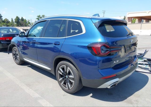 2022 BMW X3(VIN: 5UX53DP09N9J50457