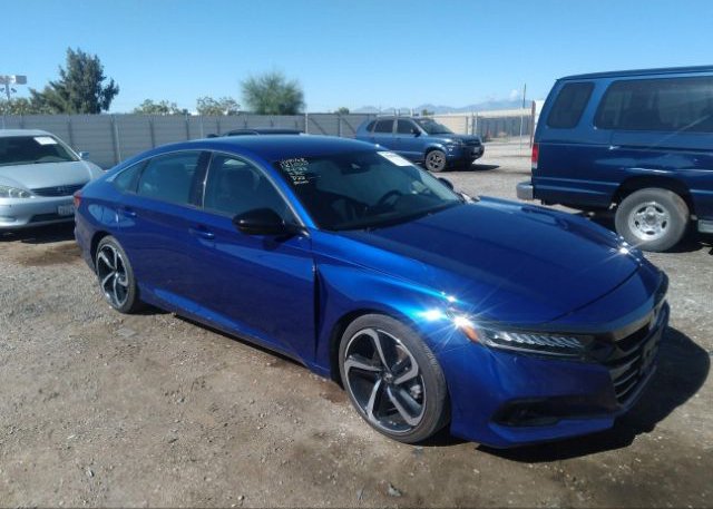 2021 HONDA ACCORD SEDAN (VIN: 1HGCV1F4XMA113146)