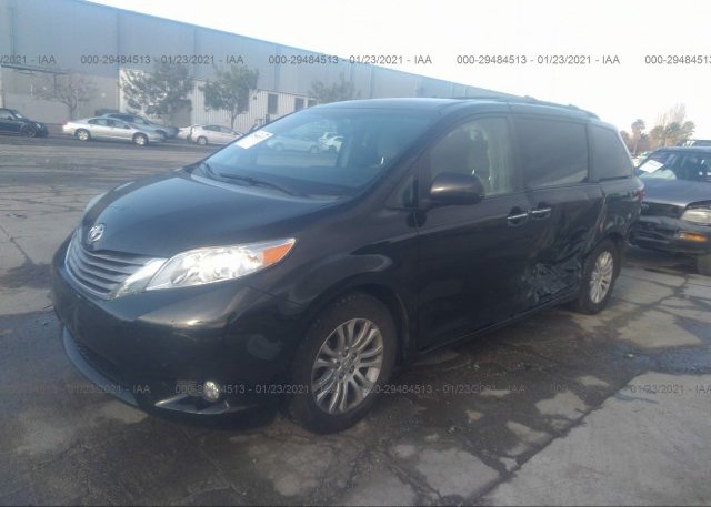 из сша 2015 TOYOTA SIENNA 5TDYK3DC1FS632014