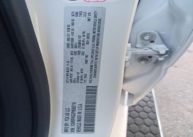 2023 RAM 1500(VIN: 1C6RRFKG2PN586716