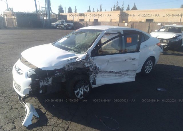 из сша 2014 HYUNDAI ACCENT KMHCT4AE8EU725508