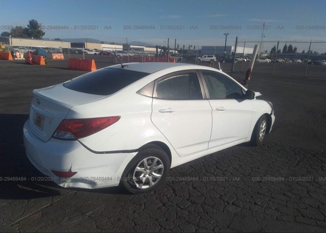 цена в сша 2014 HYUNDAI ACCENT KMHCT4AE8EU725508