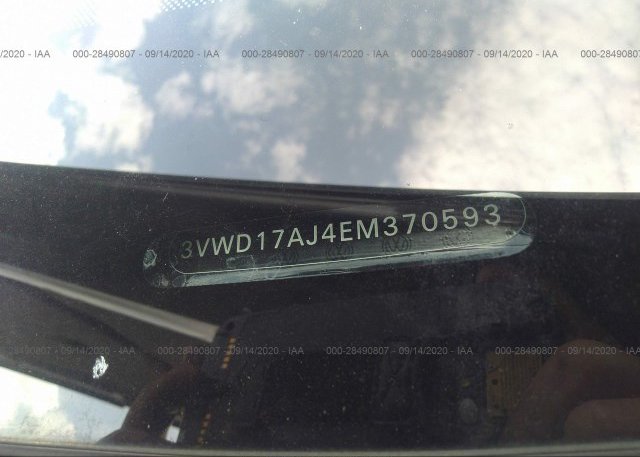 3VWD17AJ4EM370593 2014 VOLKSWAGEN JETTA SEDAN