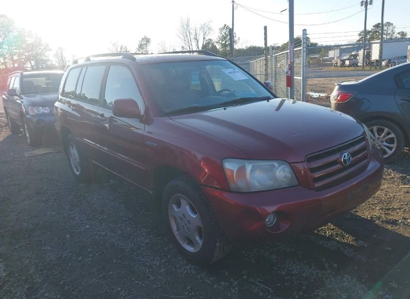 2004 TOYOTA HIGHLANDER LIMITED V6 photo