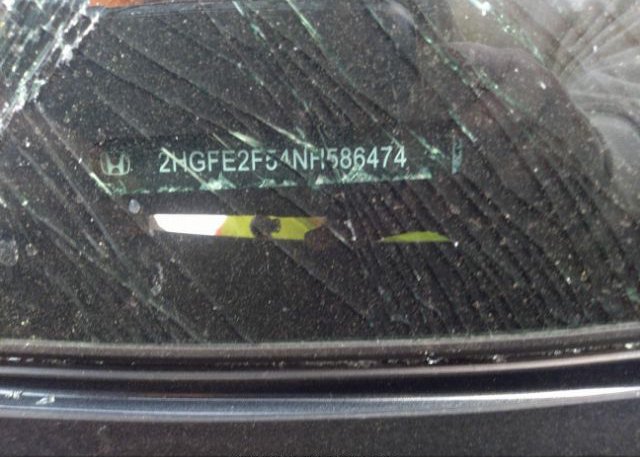 2022 HONDA CIVIC SEDAN(VIN: 2HGFE2F54NH586474