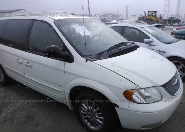 2c8gp64l61r356878 Clear White Chrysler Town Country At