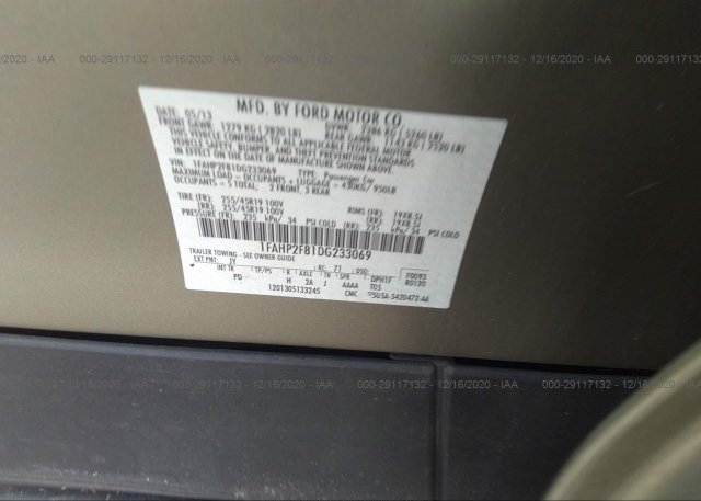 1FAHP2F81DG233069 2013 FORD TAURUS