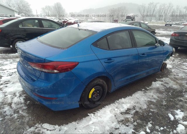 цена в сша 2017 HYUNDAI ELANTRA 5NPD84LF6HH167737