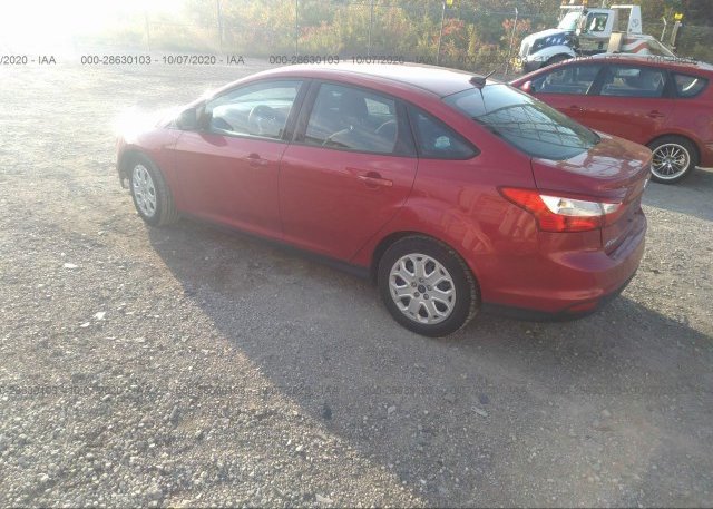 купить 2012 FORD FOCUS 1FAHP3F28CL233173