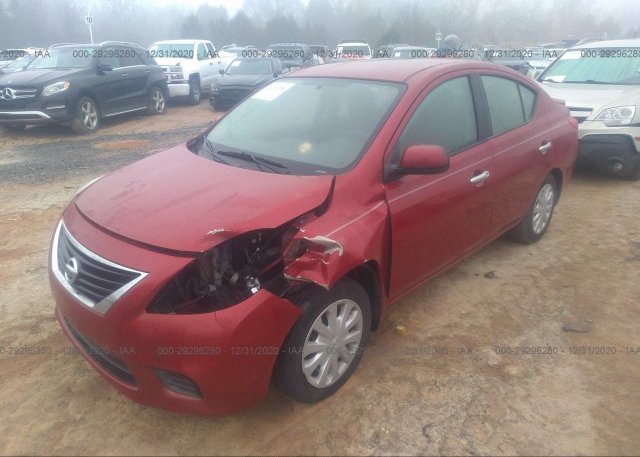 из сша 2014 NISSAN VERSA 3N1CN7AP6EL820700