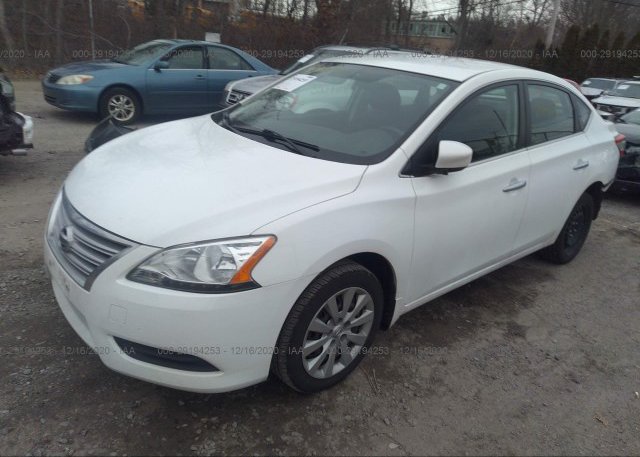 из сша 2015 NISSAN SENTRA 3N1AB7AP6FY224586