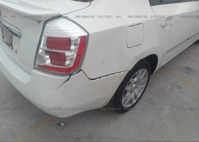 3N1AB6AP6CL728462 2012 NISSAN SENTRA