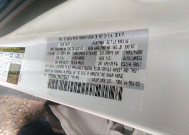 2021 MAZDA CX-30(VIN: 3MVDMAAL3MM303943