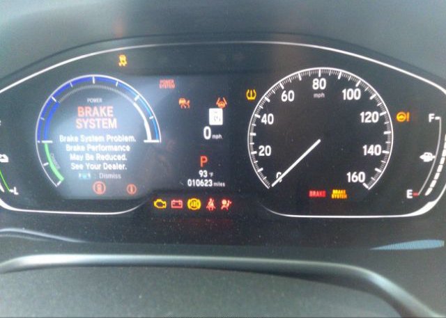 1HGCV3F23NA020447, Salvage Honda Accord hybrid at LOS ANGELES, CA on