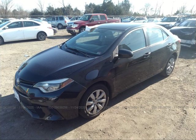 из сша 2016 TOYOTA COROLLA 2T1BURHE6GC510015
