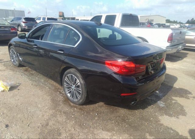 2018 BMW 5 SERIES VIN: WBAJA9C54JB250809