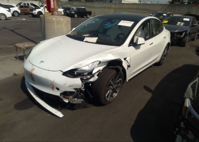 2022 TESLA MODEL 3(VIN: 5YJ3E1EA0NF355877