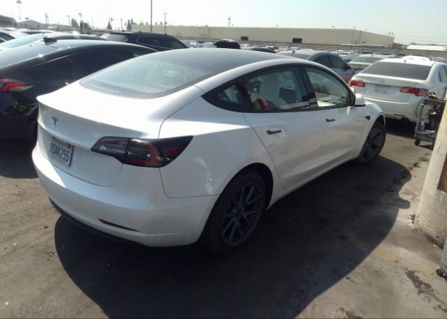 2022 TESLA MODEL 3(VIN: 5YJ3E1EA0NF355877
