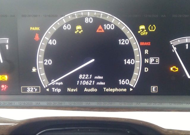 WDDNG8DB1CA425971 2012 MERCEDES-BENZ S-CLASS