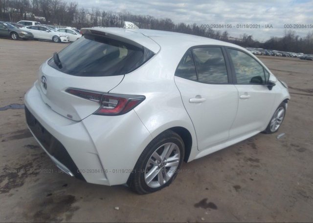 цена в сша 2019 TOYOTA COROLLA HATCHBACK JTNK4RBEXK3046104