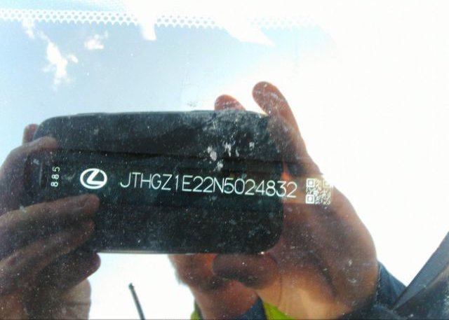 2022 LEXUS IS(VIN: JTHGZ1E22N5024832