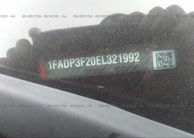 1FADP3F20EL321992 2014 FORD FOCUS