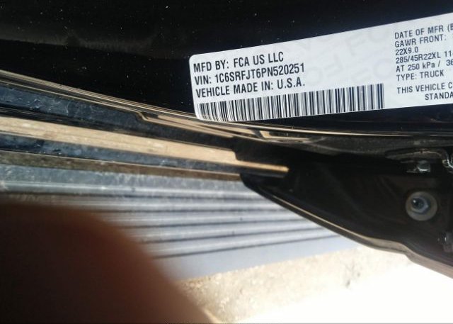 2023 RAM 1500(VIN: 1C6SRFJT6PN520251
