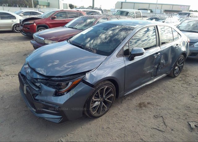 из сша 2021 TOYOTA COROLLA 5YFT4MCE7MP057677