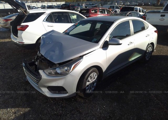 из сша 2019 HYUNDAI ACCENT 3KPC24A31KE060984
